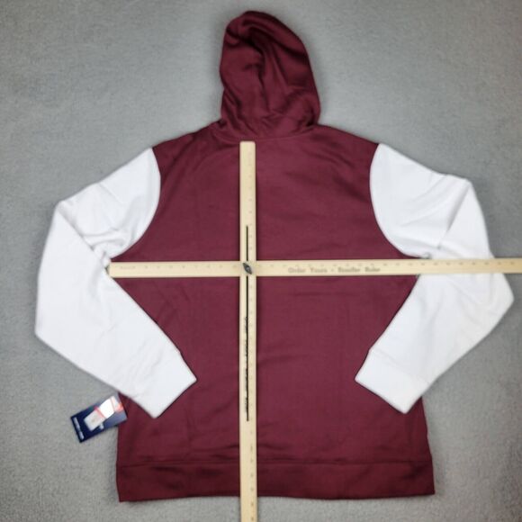 Fanatics Texas A&M Aggies Mens XL Sweatshirt Extra Point Hoodie Maroon NCAA SEC - Picture 13 of 15